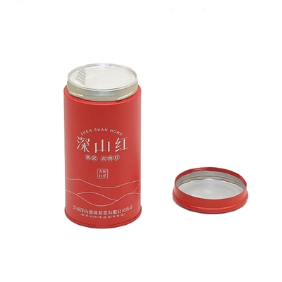 Teh Pernikahan Kotak Timah Logam Tin Offset Printing Bisa Kue Bulan Bulat Persegi