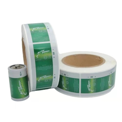 Label Stiker Perekat Baterai Lithium Ion Roll Tape Printing