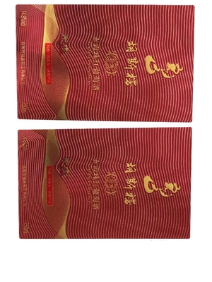Label Botol Wiski Pribadi Mencetak Stiker Segel Foil Timbul Pribadi