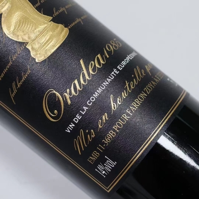 Kustom Pernikahan Selamat Label Botol Anggur Untuk Wisuda ISO9001