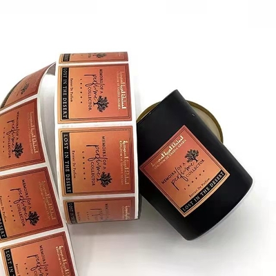 Perawatan Pribadi Label Kosmetik Pencetakan Botol Pembersih Stiker Perekat Luar Ruangan
