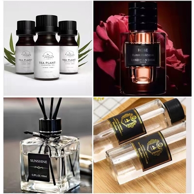 Pencetakan Label Kosmetik Termal Stiker Pernikahan Produk Kimia Harian Untuk Pembersih Tangan