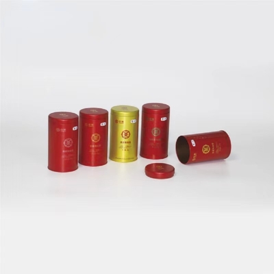Teh Pernikahan Kotak Timah Logam Tin Offset Printing Bisa Kue Bulan Bulat Persegi