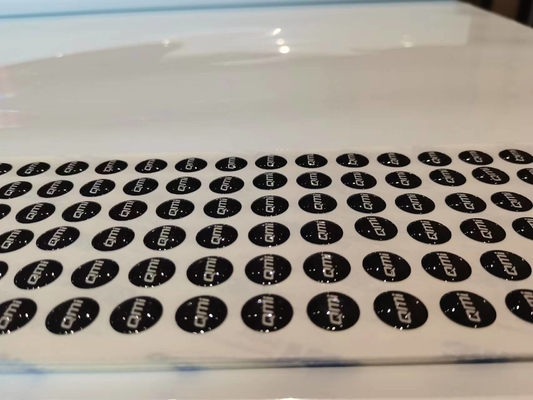 Clear Epoxy Resin Dome Stiker Gel Decals Untuk Lantai Epoxy Tumblers