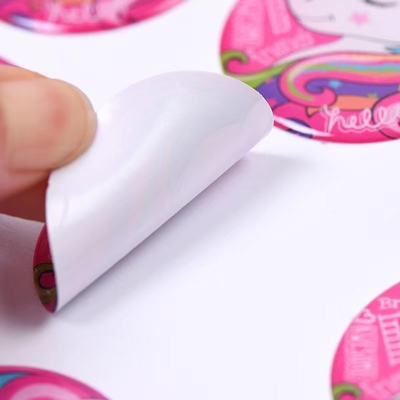 25mm Lingkaran Epoxy Dome Sticker Pemasok 3d PE PP PVC PET Waterproof