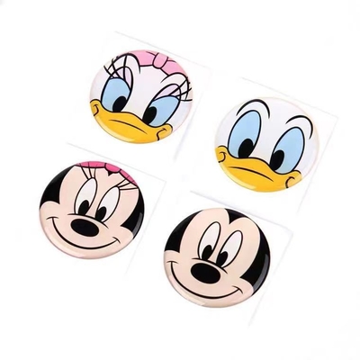 3d Resin Dome Sticker Dengan Label Epoxy Dome Vinyl Clear Epoxy Dots