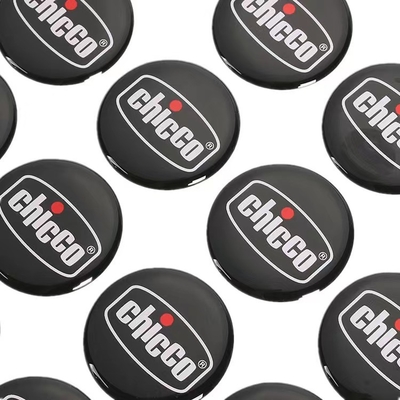 Produsen Label Epoxy Perekat PET Die Cut Stiker Kubah