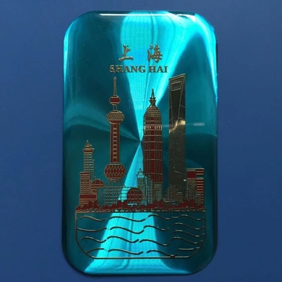 3D Gel Dome Sticker Label Epoxy Resin Logo Kristal Hologram