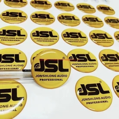 Pencetakan Stiker Epoxy Kustom Untuk Harga Elektronik Multicolor