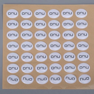 Dome Epoxy Sticker Printing Crystal Full Color Custom Printed