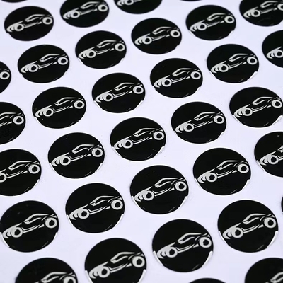 Layanan Cetak Stiker Epoxy 30mm Papan Nama Perekat Kuat Kustom