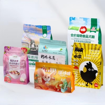 Matt Finish Plastic Stand Up Pouch Dengan Kemasan Ziplock Foil Untuk Buah Kurma Dapat Ditutup Kembali