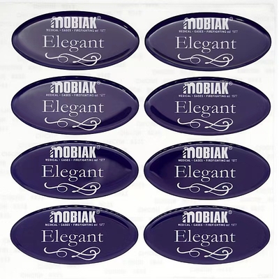 Permanen Epoxy Label Sticker Printing Bisnis Bulat 30mm