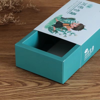 Kotak Kemasan Kado Kertas Oem Daur Ulang Laci Kraft Cardboard