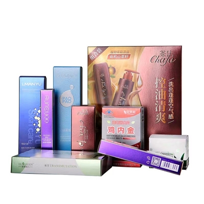 Kraft Printed Corrugated Paper Packaging Box Warna Merah Muda Perhiasan Pengiriman Kotak Mailer