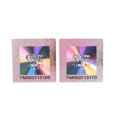 Personalized 3d Hologram Sticker Label Seal Waterproof Pass Seal Void Security