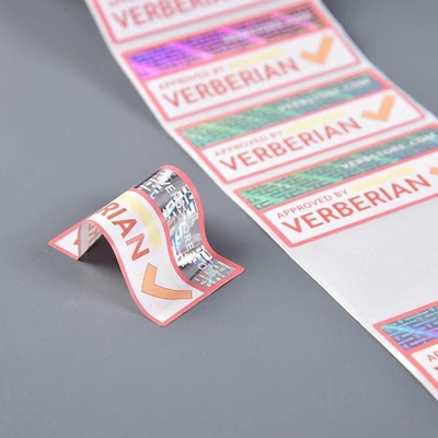 Personalized 3d Hologram Sticker Label Seal Waterproof Pass Seal Void Security