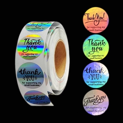 Label Laser Anti Pemalsuan Lapisan Gores Stiker Anti Palsu Holografik