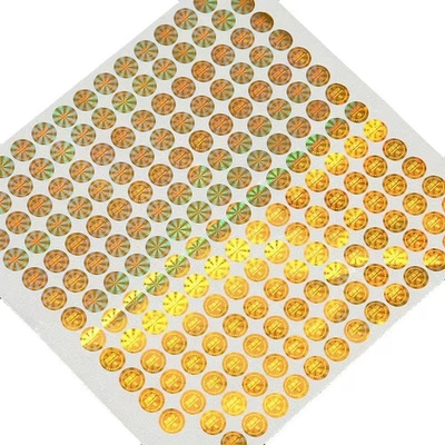 Verifikasi Keamanan Stiker Label Kode Qr Hologram Anti Pemalsuan