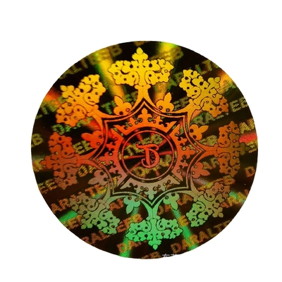 Verifikasi Keamanan Stiker Label Kode Qr Hologram Anti Pemalsuan