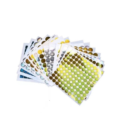 Stiker Hologram Lulus Pencetakan 2D / 3D Kustom, Stiker Hologram PASS Void