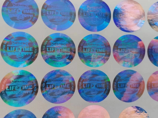 Pabrik Perlengkapan Desain Keamanan Laser Hologram Emas Merek Dagang